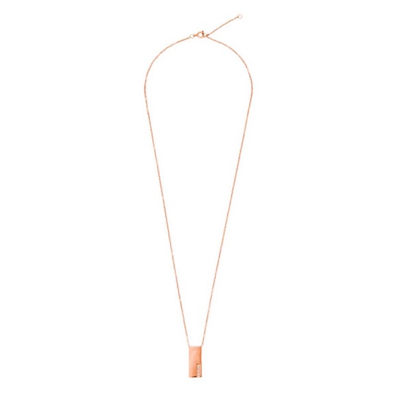 🆕Summer & Rose Rectangle Necklace - Picture 2 of 3